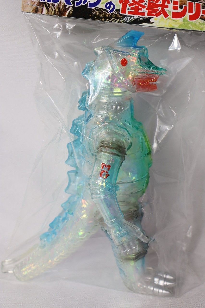 ブルマァク メカゴジラ オーロラカラー ソフビ【開封品】 ◇ブルマァク