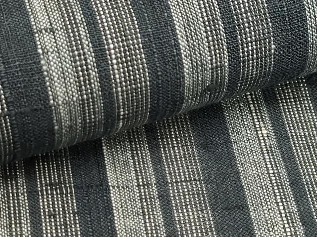 平和屋着物＊夏物 紗紬 間道 ロング丈 正絹 逸品 AABA5757sx 平和屋