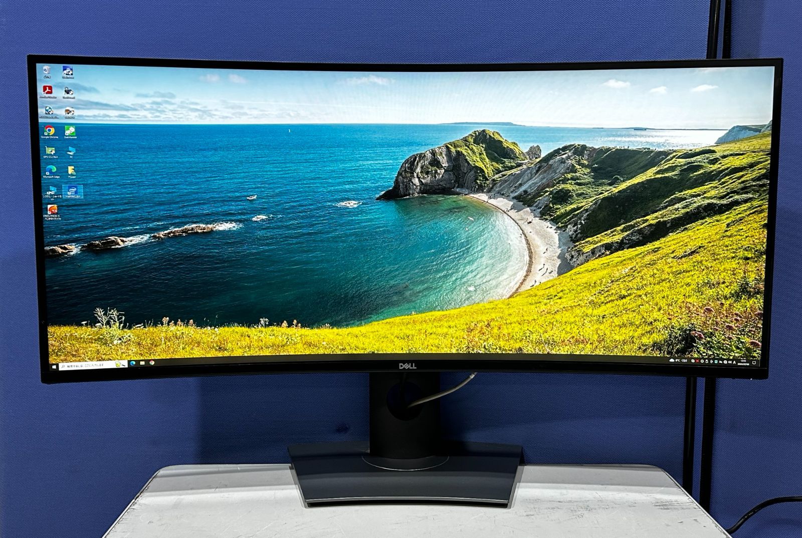 DELL U3818DW 37.5インチ InfinityEdge 曲面 ウルトラワイド 液晶ディスプレイ WQHD+ HDMI/DP/USB-C対応 【中古】