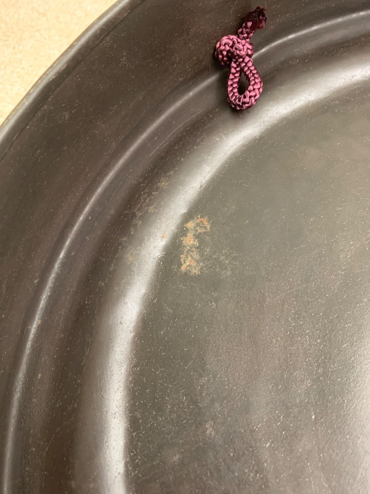 フォロー割対象商品】茶道具 茶会 銅鑼 どら ばち付き オファー 打楽器