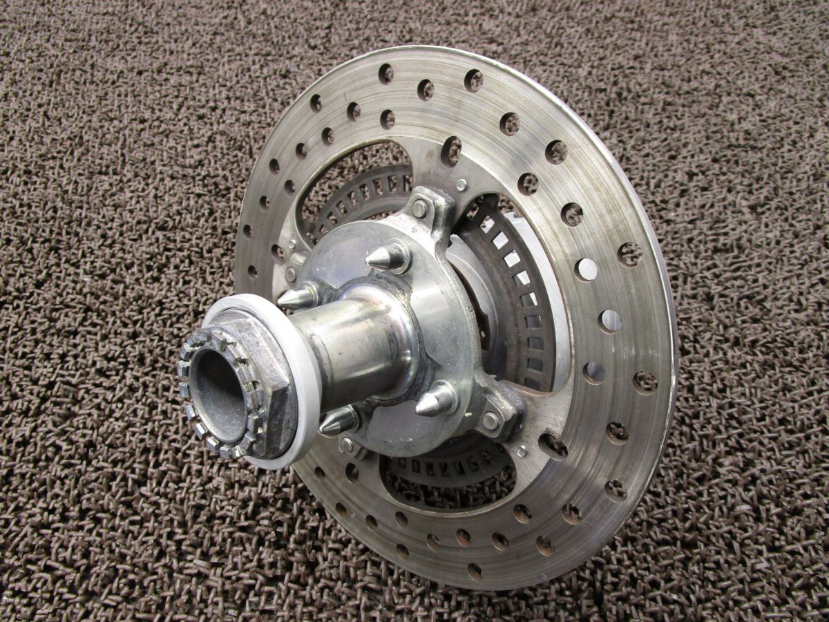 ドカティ M1100S リアディスクローター ハブ ▲A6474 ZDMM505AAAB ZDM1078AC DUCATI モンスター 動画有 FI インジェクション