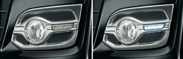HONDA ホンダ NWGN N-WGN エヌワゴン ホンダ純正 フォグライトガーニッシュ（クロームメッキ） 2014.5～次モデル