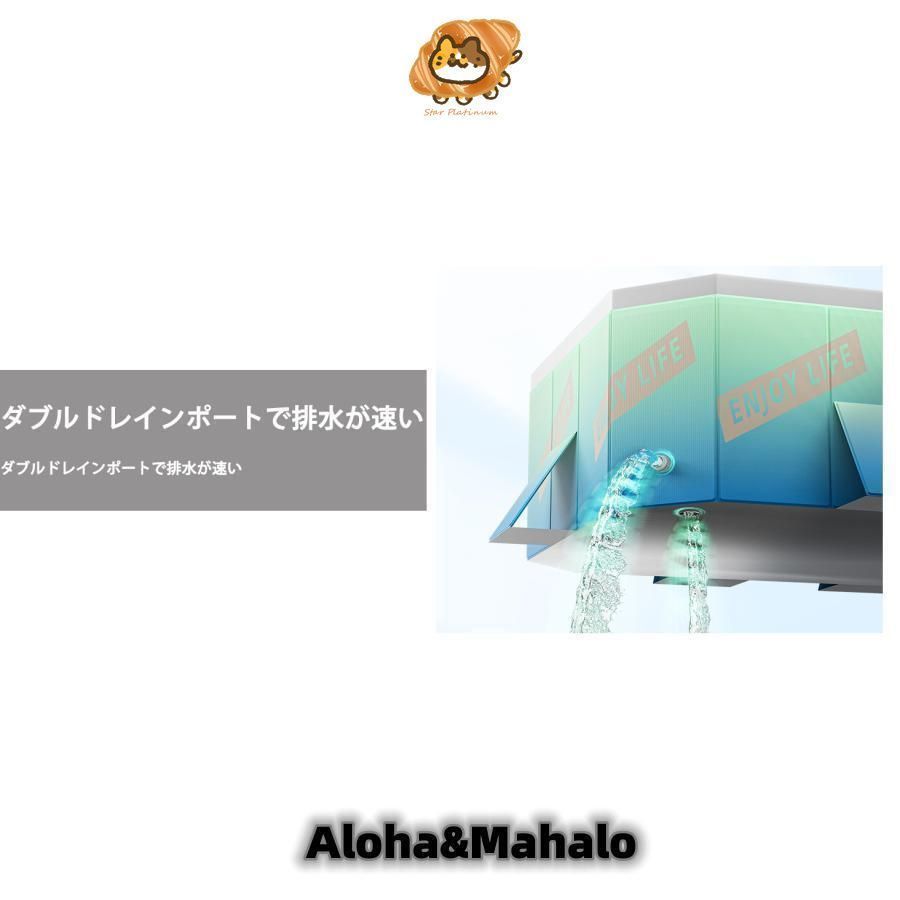 プール4M折りたたみプールプール子どもプール組立ビニールプール水遊び家庭用フレームプール大型プール折り畳み空気入れ不要