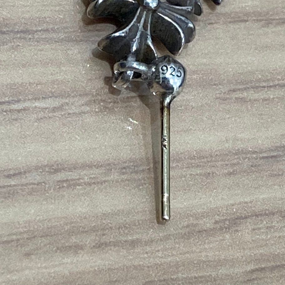 CHROME HEARTS クロムハーツ 3 CH CROSS DROP トリプルCHクロス