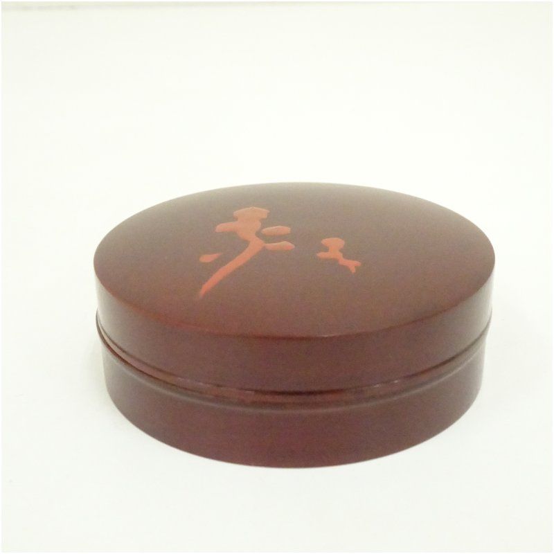 奏笙庵 後藤良三造 兼中斎松の画自筆写丸香合 共箱 茶道具 茶道 香道 香道具 おしゃれ かわいい アンティーク インテリア 骨董 茶器 お香入れ