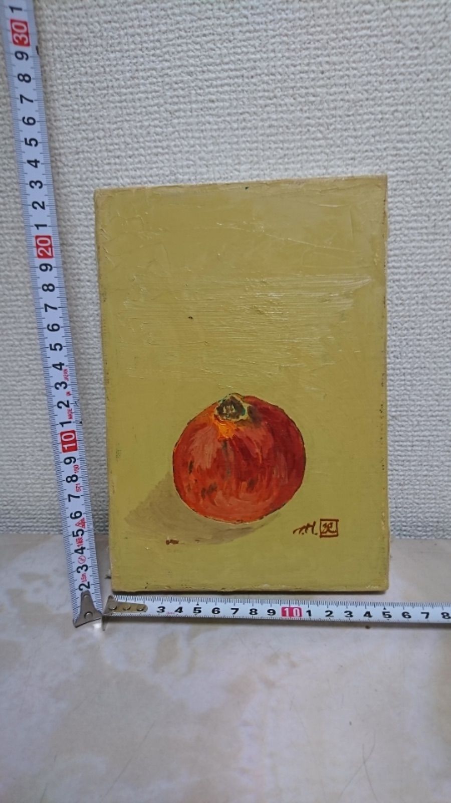 ざくろ油絵SMサイズ 油絵 柘榴 SM号 - メルカリ 【公式通販】