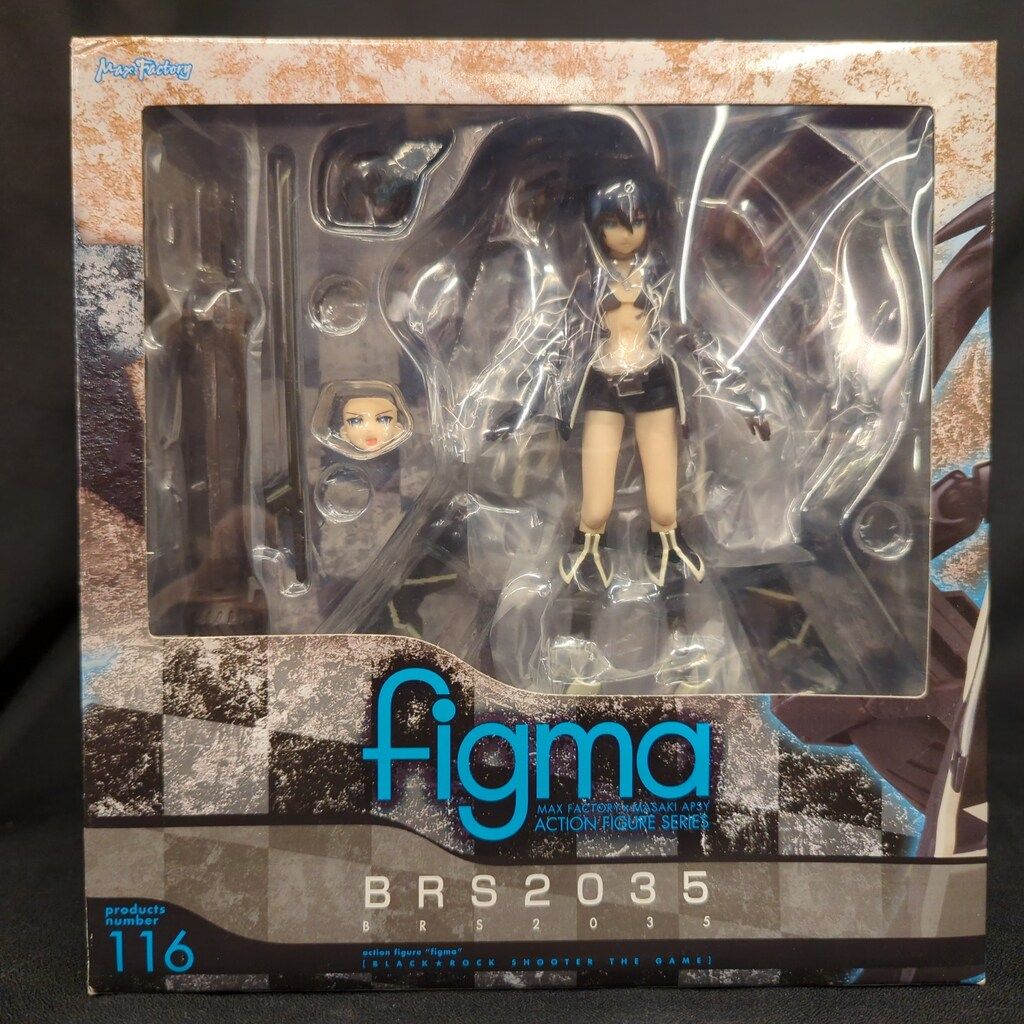 ★figma BRS2035『ブラック★ロックシューターTHEGAME』 Amazon.co.jp: figma BRS2035 ブラック☆ロックシューター THE