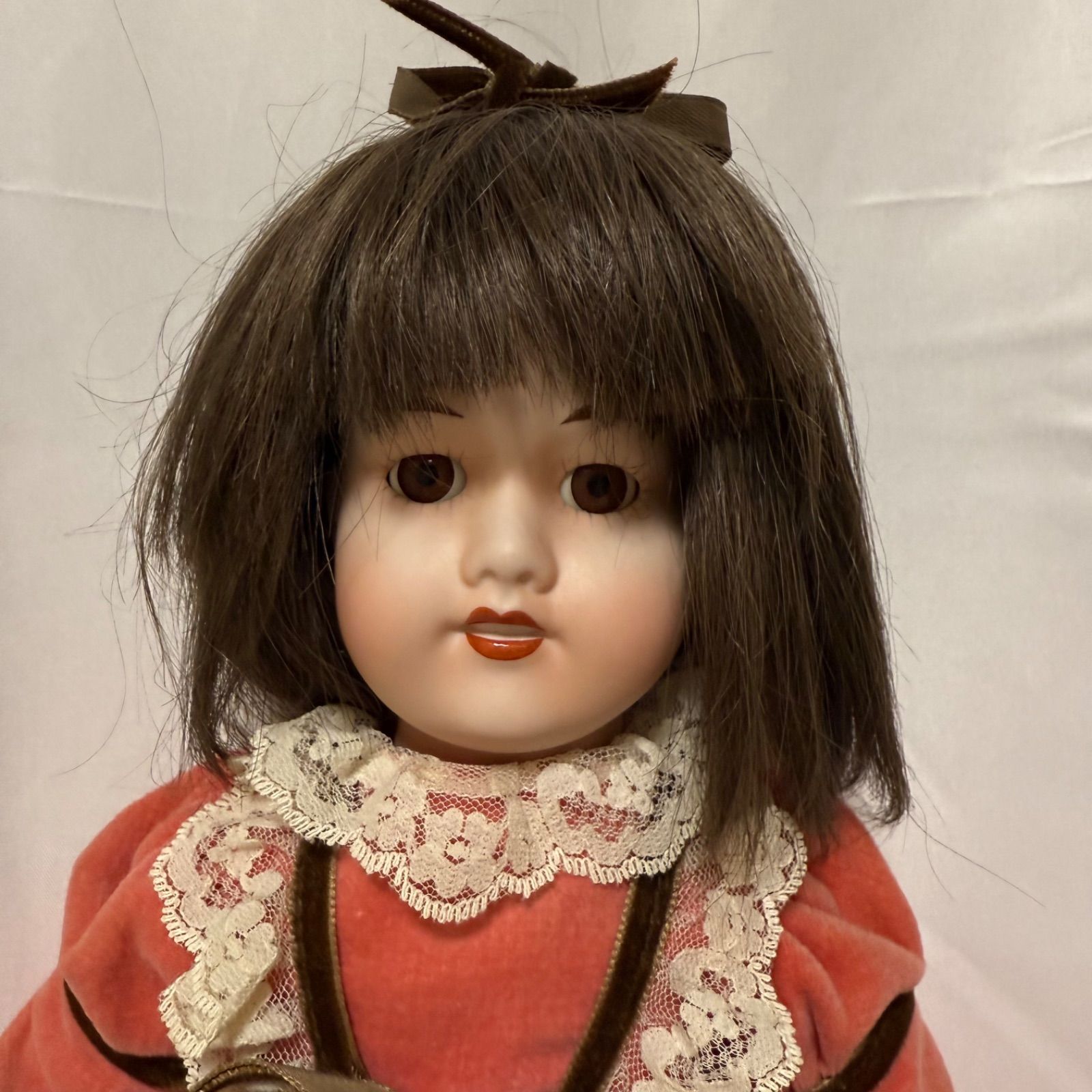 ビスクドール 中古品 アンティーク スリーピングアイ らくらく ビスクドール 中古品 アンティーク スリーピングアイ らくらく