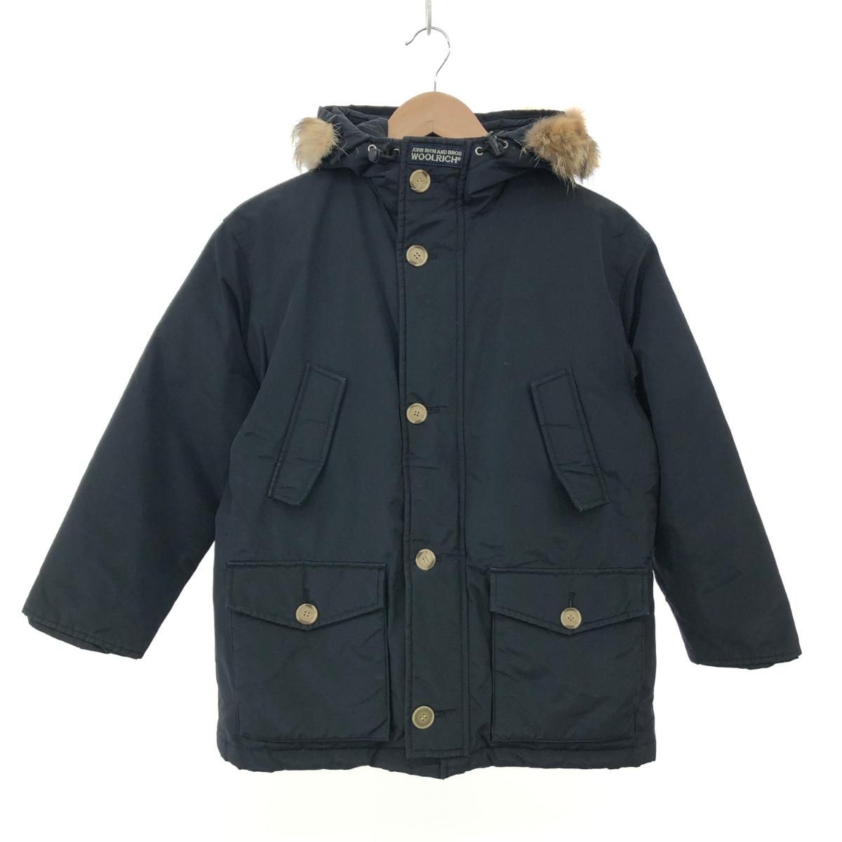 WOOLRICH ウールリッチ アークティックパーカ ダウンジャケット サイズ 10 ブラック キッズ 240002230653
