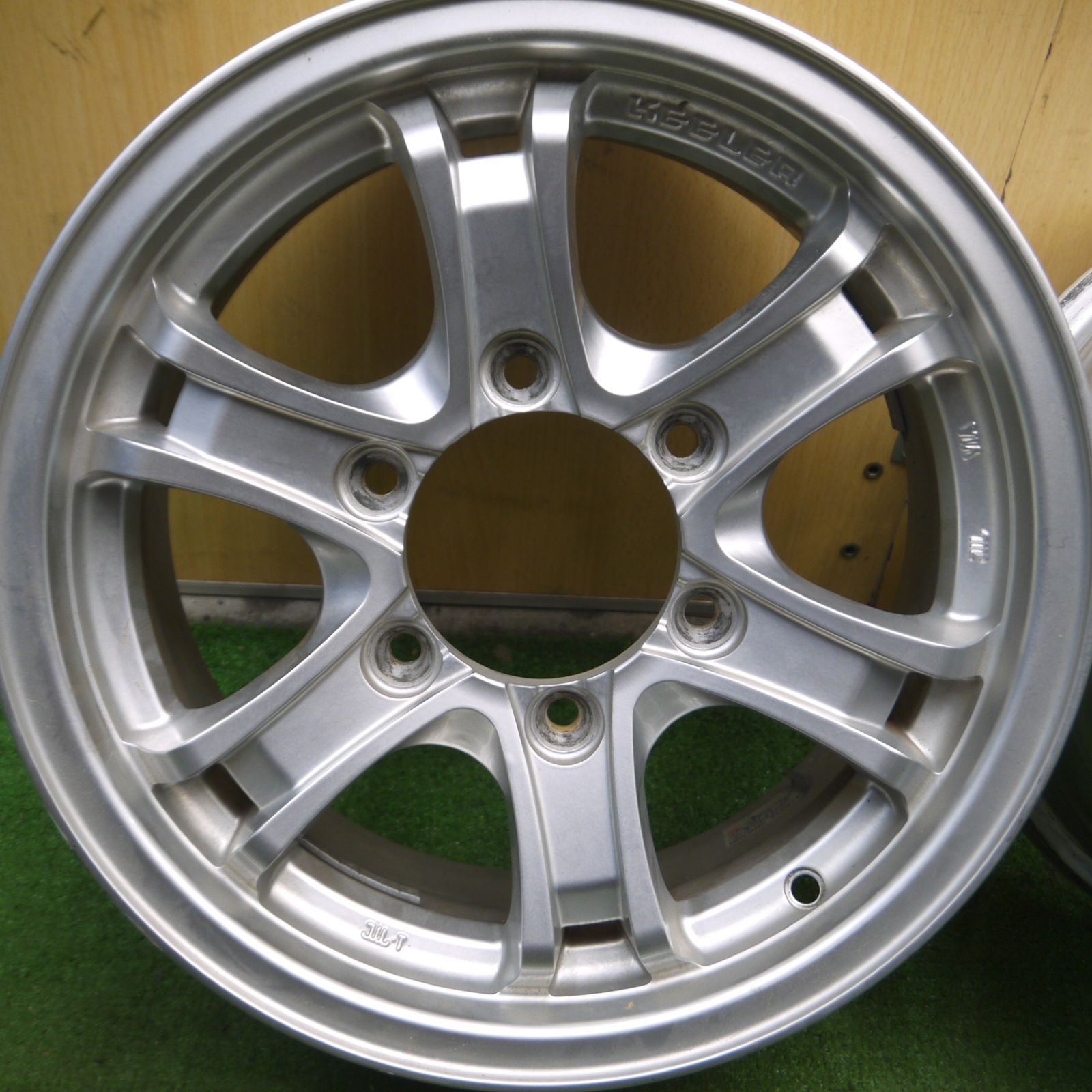 送料無料* 4本価格☆ハイエース 等 KEELER weds 15インチ ホイール キーラー ウェッズ 15×6J  PCD139.7/6H☆4041210Hホ - メルカリ