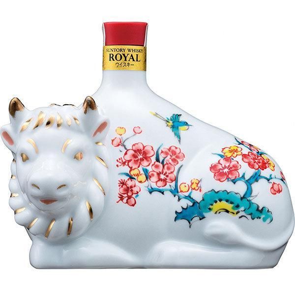 古酒未開栓サントリーウイスキー、ローヤル600ml（丑歲）43%