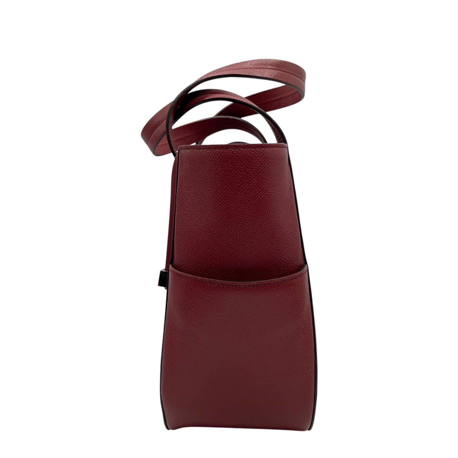 未使用級美品 BALLY バリー ハンドバッグ レッド 赤 レザー 