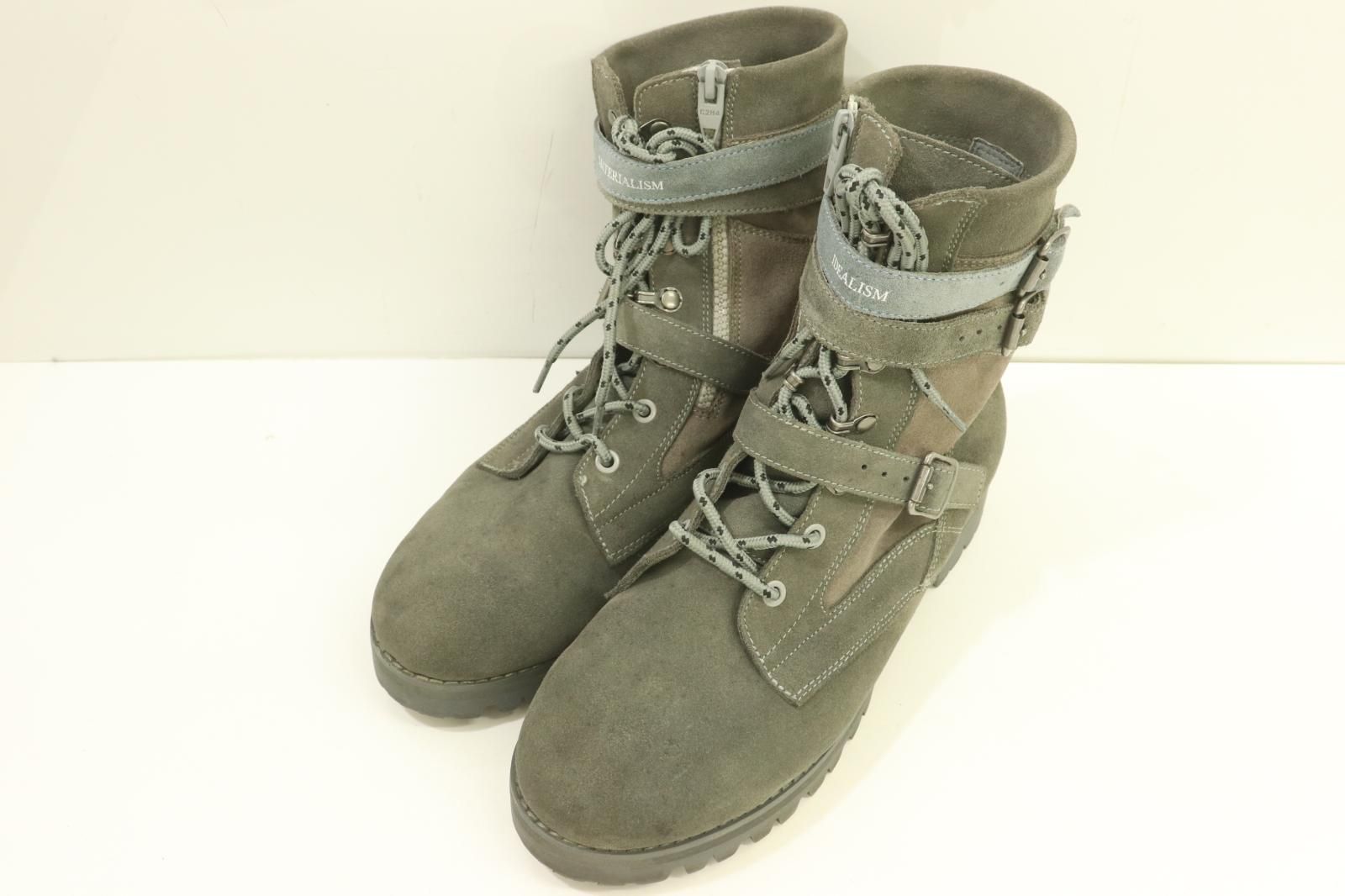 せせり　NUMBER (N)INEメンズブーツ 中古】 NUMBER (N)INE メンズブーツ 26 C2H4 Military Boots