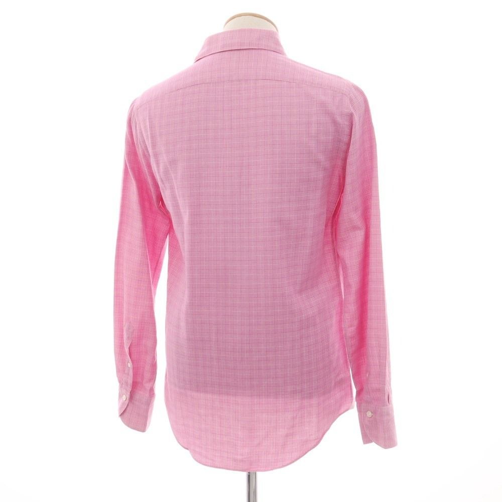 専用【美品】フィナモレ 長袖シャツ コットン ホリゾンタルカラー 白 S 専用【美品】フィナモレ 長袖シャツ コットン ホリゾンタル