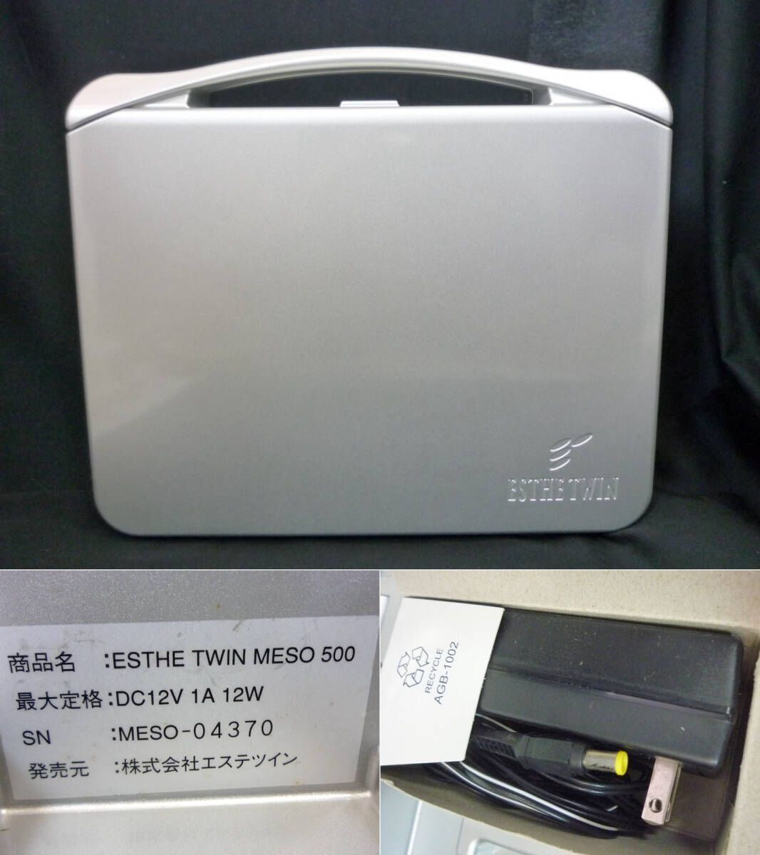 参考38万円 本格的 ホームエステ 美容機器 ESTHE TWIN エステ