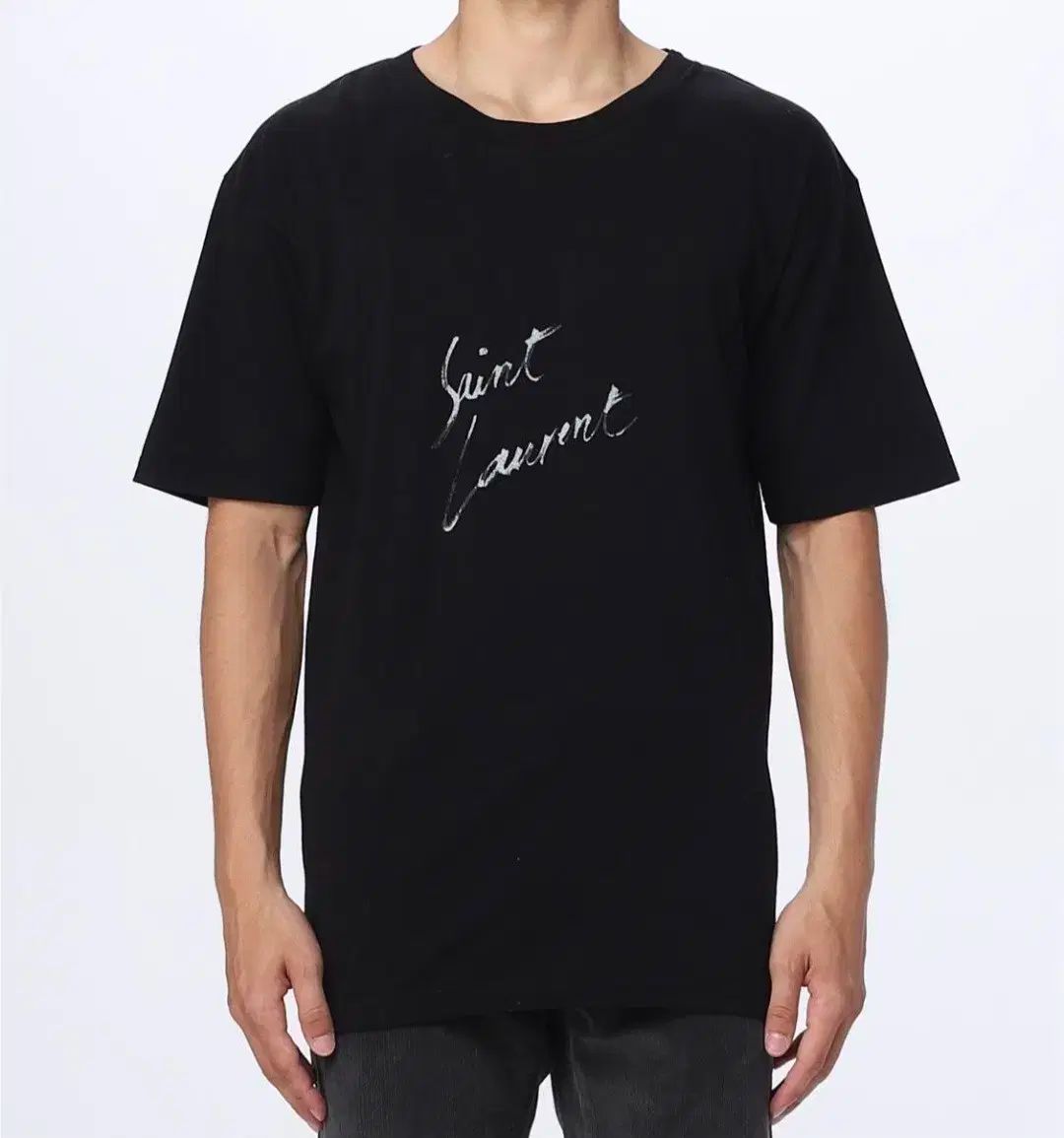 確実正規品 現行モデル Saint Laurentサンローラン ロゴ Tシャツ Saint Laurent(サン・ローラン) 正規品 ロゴ Tシャツ 出品