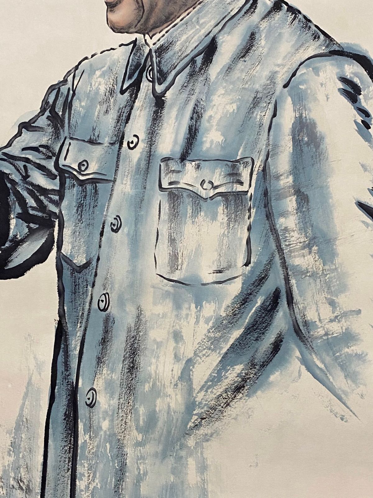 中国古美術・人物畫画・冷枚印款・純手描き・宣紙・国画・書道・肉筆・文房置物・賞物 中国古美術・人物畫画・冷枚印款・純手描き・宣紙・国画・書道