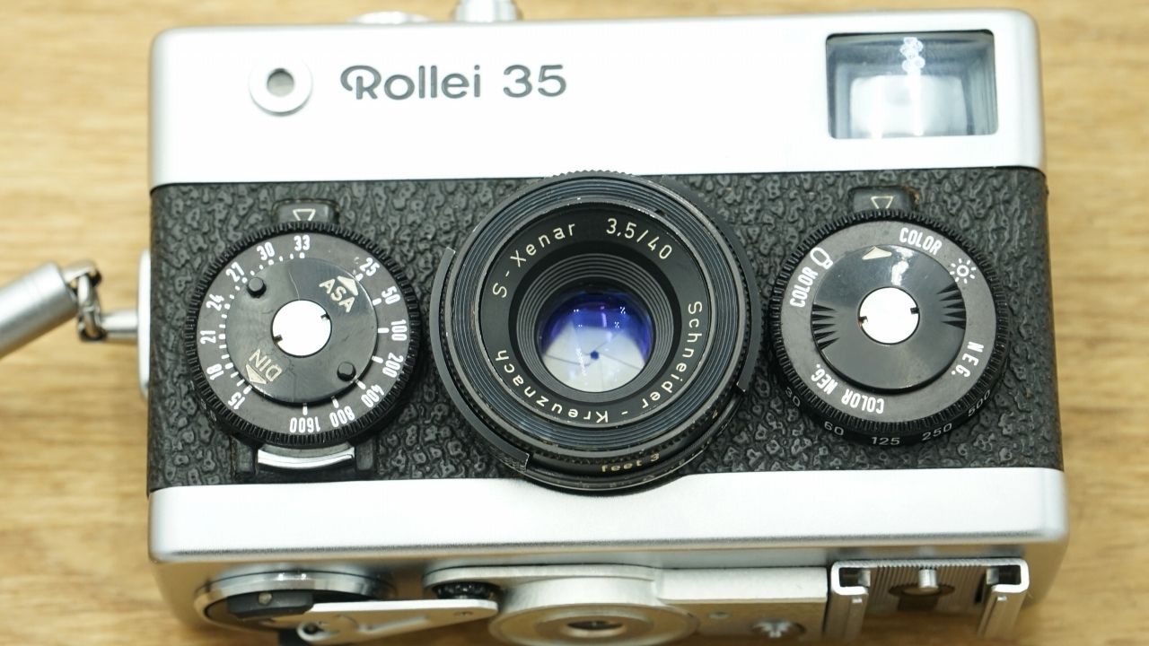 8312 やや訳アリ 希少 S-Xenar Rollei 35 露出計NG - カメラ