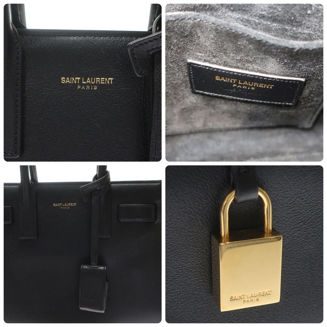 極美品】SAINT LAURENT サンローラン Sac De Jour Nano サック ド 