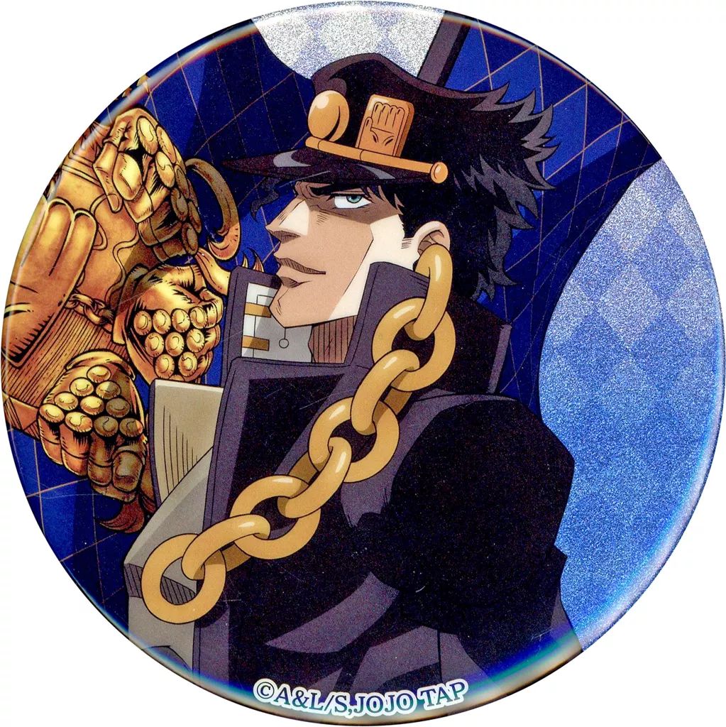 中古】バッジ・ビンズ 空条承太郎 「ジョジョの奇妙な冒険 JOJO WORLD