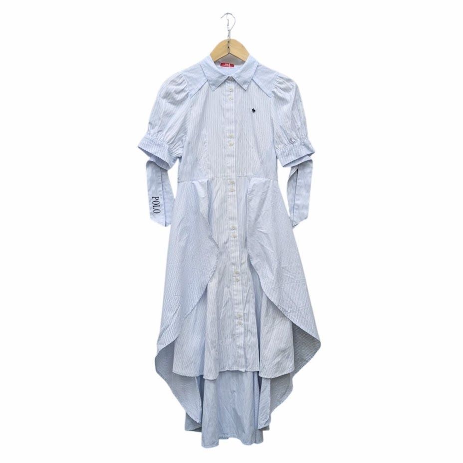 未使用品 dazzlin ワンピース POLO BCS コラボ ヘムレイヤード