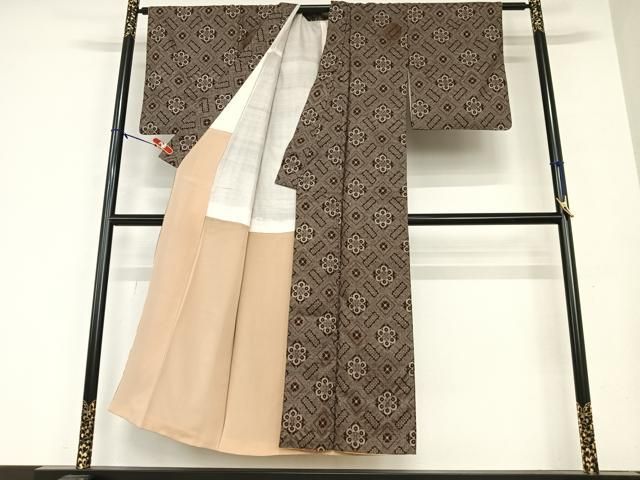 平和屋着物○本場大島紬 龍郷絣 正絹 逸品 AAAY6559zg - メルカリ