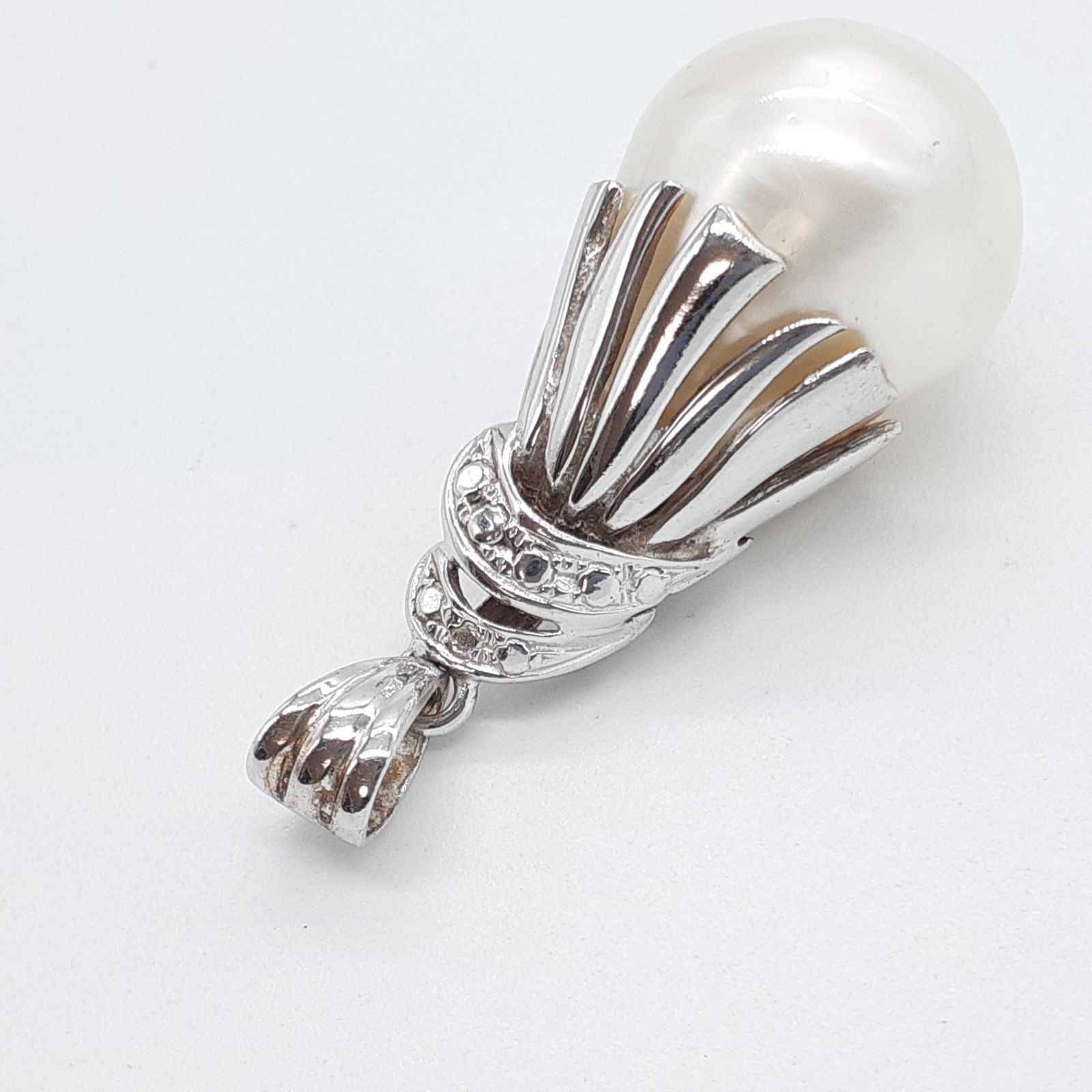 ネックレス ペンダントトップ チャーム シルバー SILVER 925 パール 
