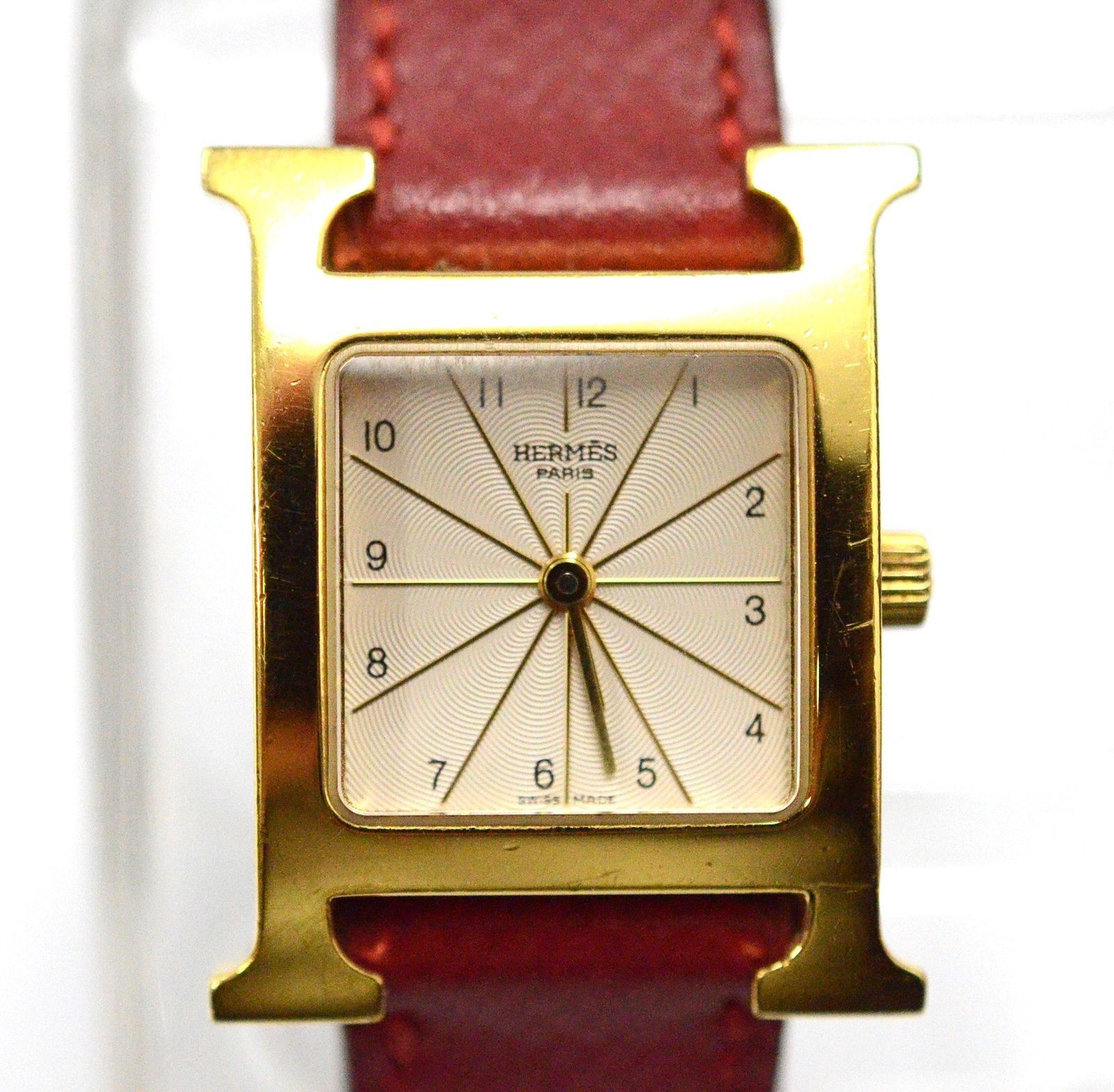 エルメス（HERMES） Hウォッチ HH1.201 クオーツ レディース 腕時計