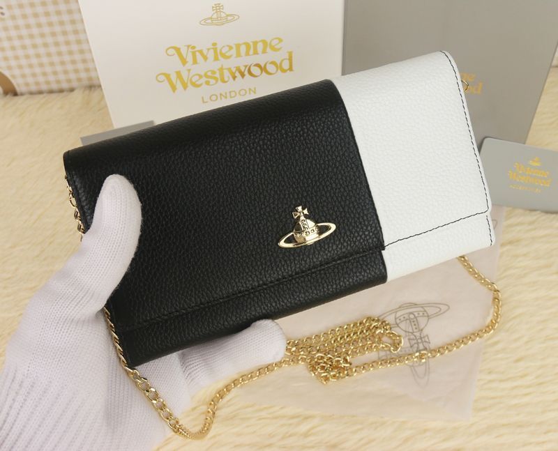 新品 ヴィヴィアンウエストウッド 財布 二つ折り 長財布