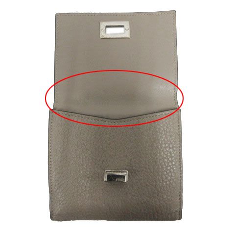 フェンディ FENDI 2つ折り財布 ピーカブー セレリア 小銭入れ