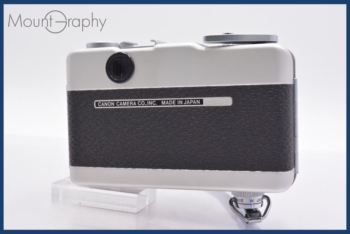 ☆良品☆ キヤノン Canon demi EE17 30mm F1.7 前キャップ&レンズ  