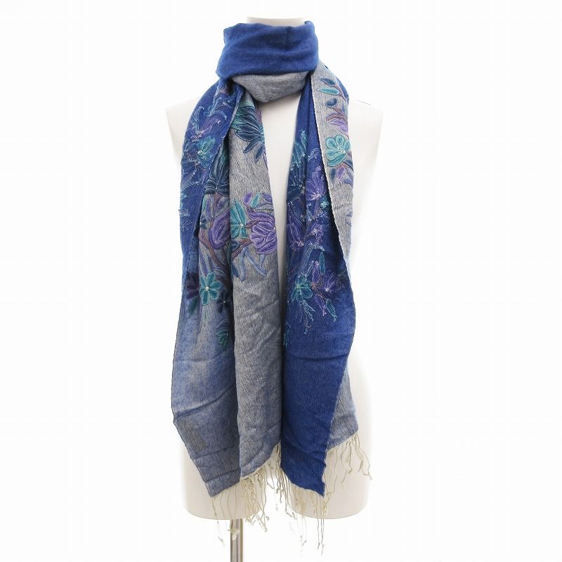 【新品】TARA BLANCAストール TARA BLANCA ターラ・ブランカ/手刺繍ストール・アクセサリー