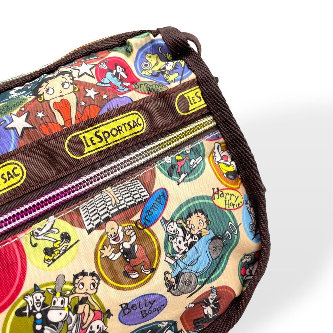 美品　激レア　LeSportsac ショルダーバッグ　ベティちゃんコラボ 美品 激レア LeSportsac ショルダーバッグ ベティちゃんコラボ
