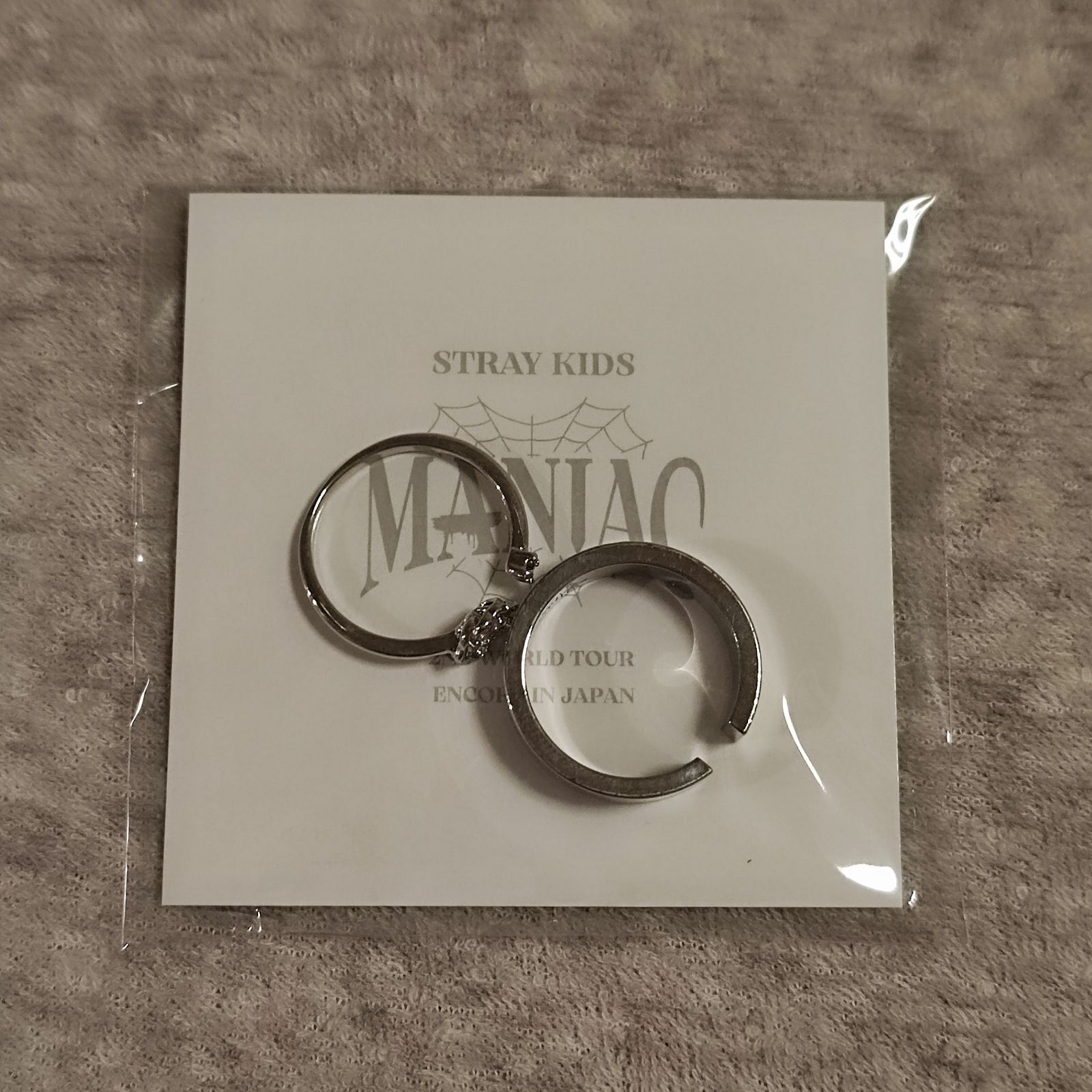 Stray Kids】リング セット《アイエン I.N》Maniac Encore in JAPAN