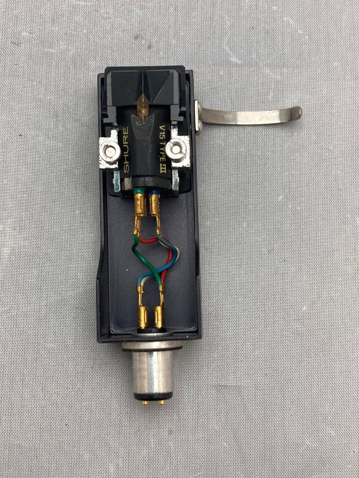 シュアーV15Ⅲ中古 ヘッドシェル純正針付き