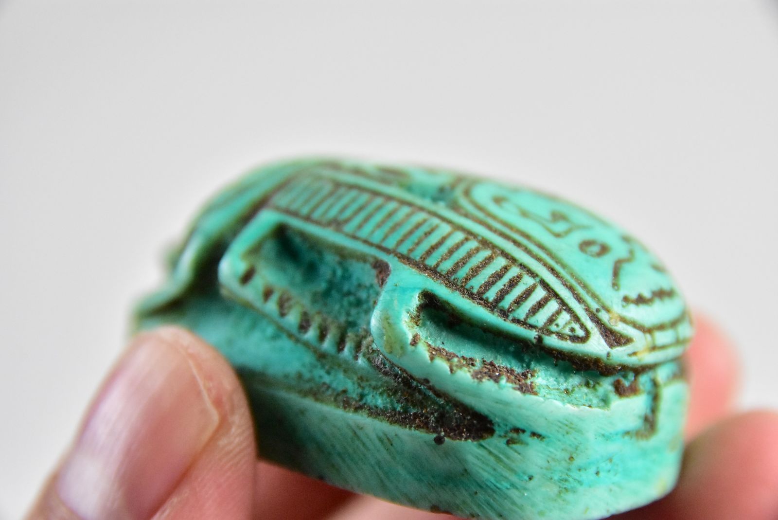 古代エジプト スカラベ(ケプリ神)のお守り 護符 フンコロガシ