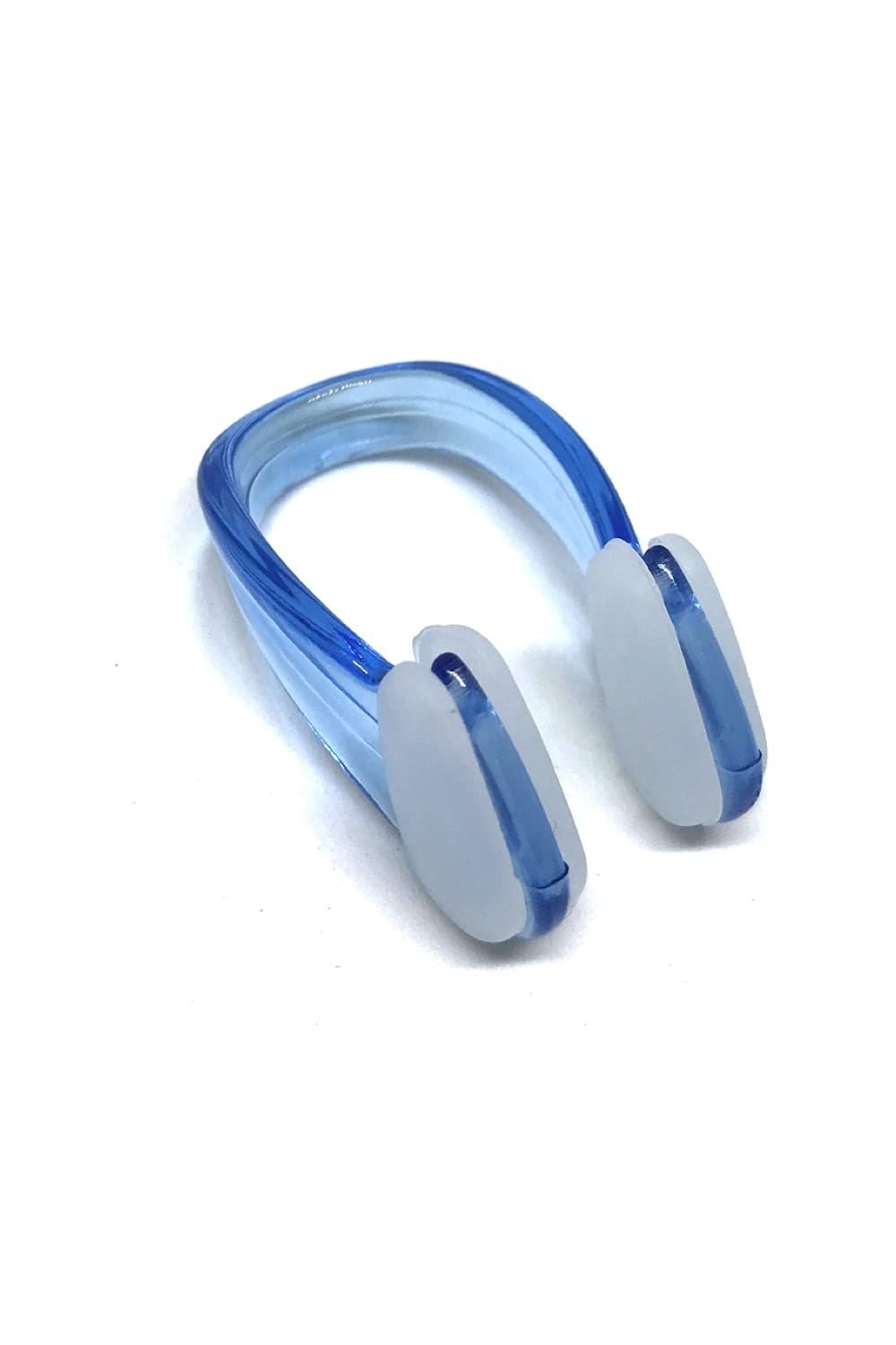 新着商品 ブルー 水泳用 鼻栓 ノーズクリップ プール ジム 背泳ぎ クイックターン スイムアクセサリー wumio ユニセックス 小型 軽量 シンプル