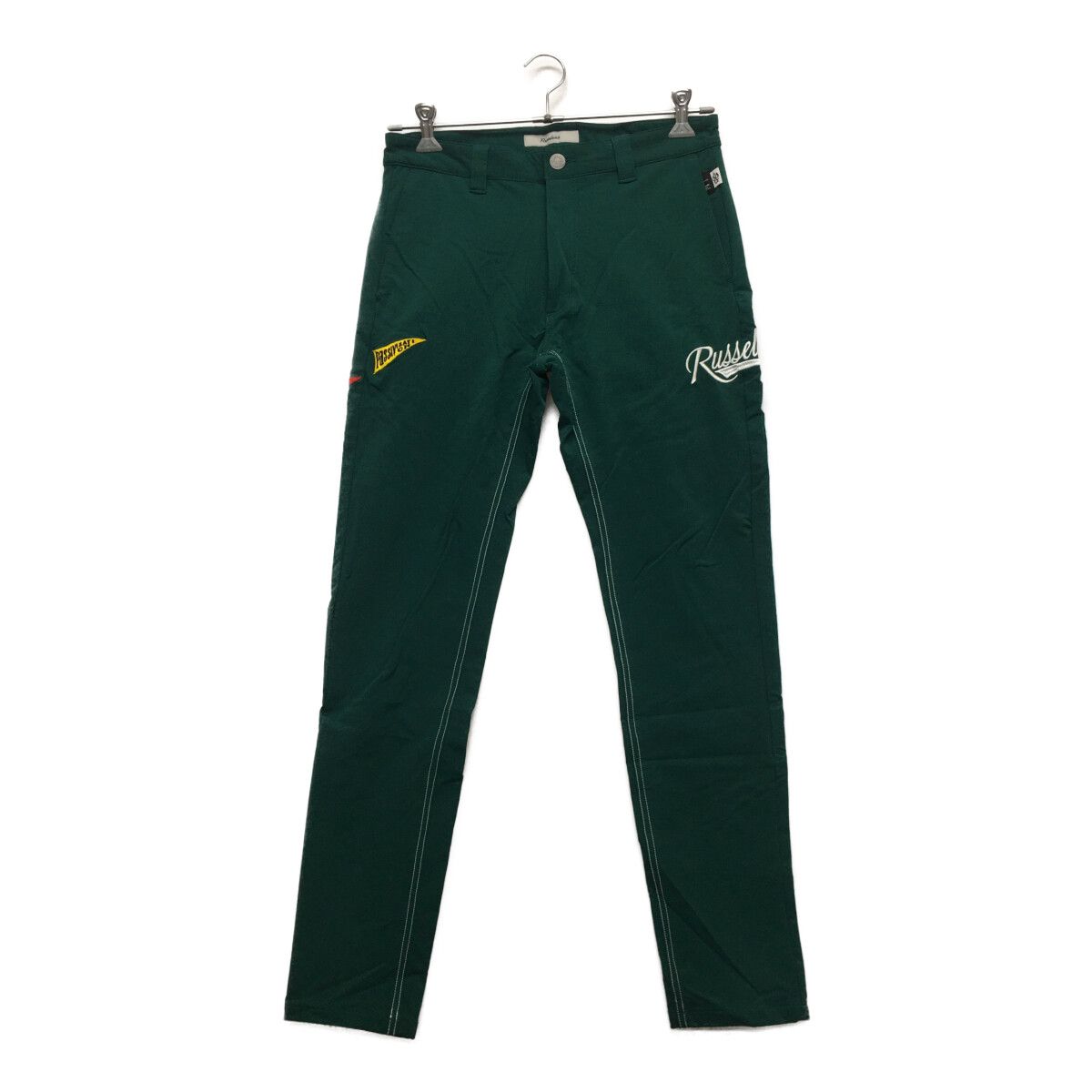 coco 中古 ラッセルノ RUSSELUNO メンズ パンツ 5(L) 緑 グリーン ストレッチ 秋冬 中古 メンズ ラッセルノ RUSSELUNO パンツ 5(L) 緑 グリーン