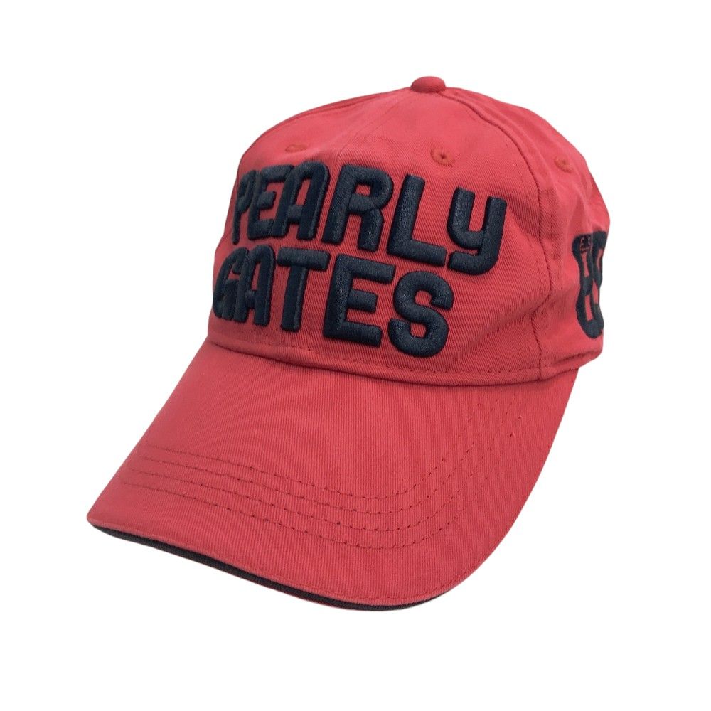 PEARLY GATES パーリーゲイツ  キャップ  レッド系 FR [240101275316] ゴルフウェア ストスト