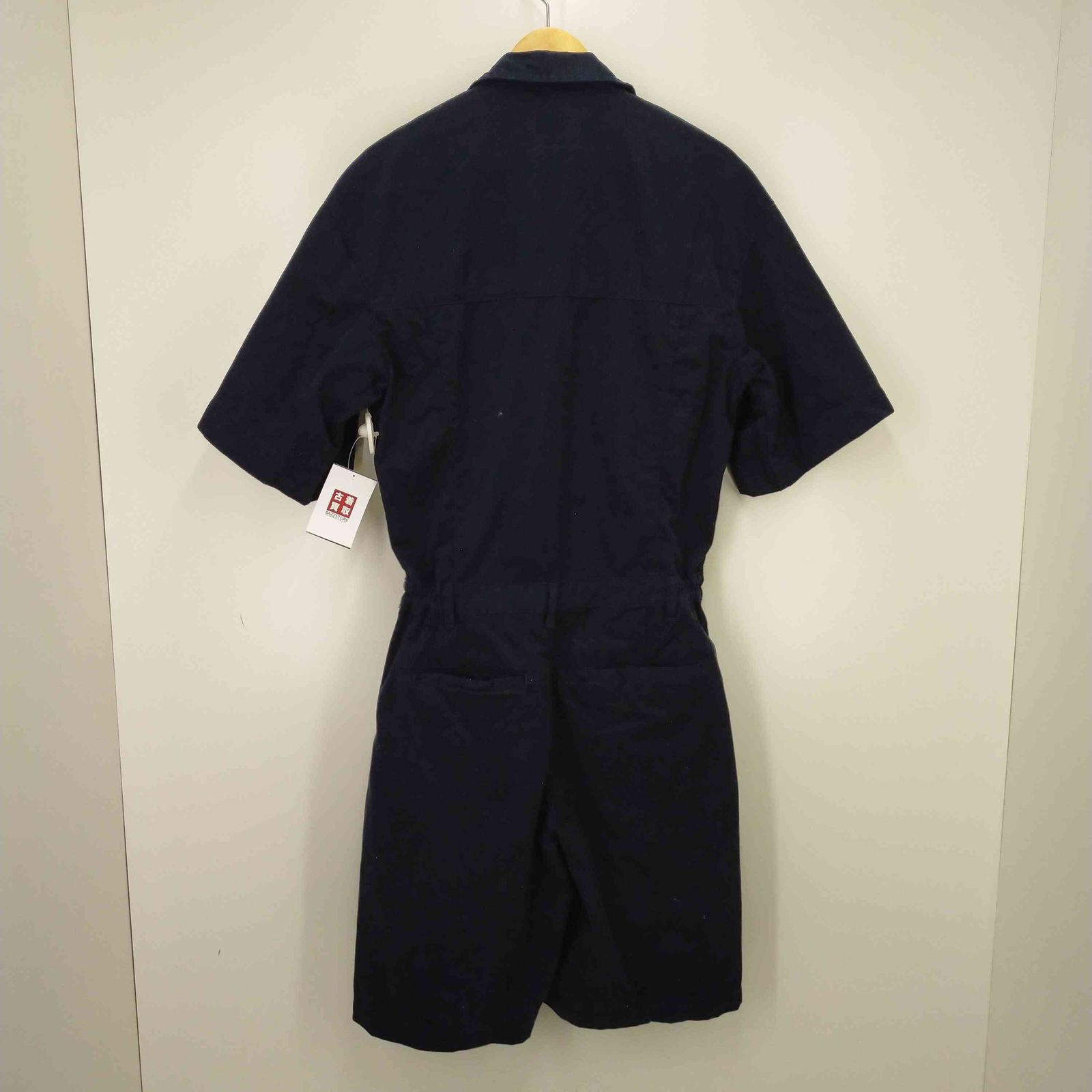 ザラzara ジャンプスーツツナギXL 大きいコットンリネン
