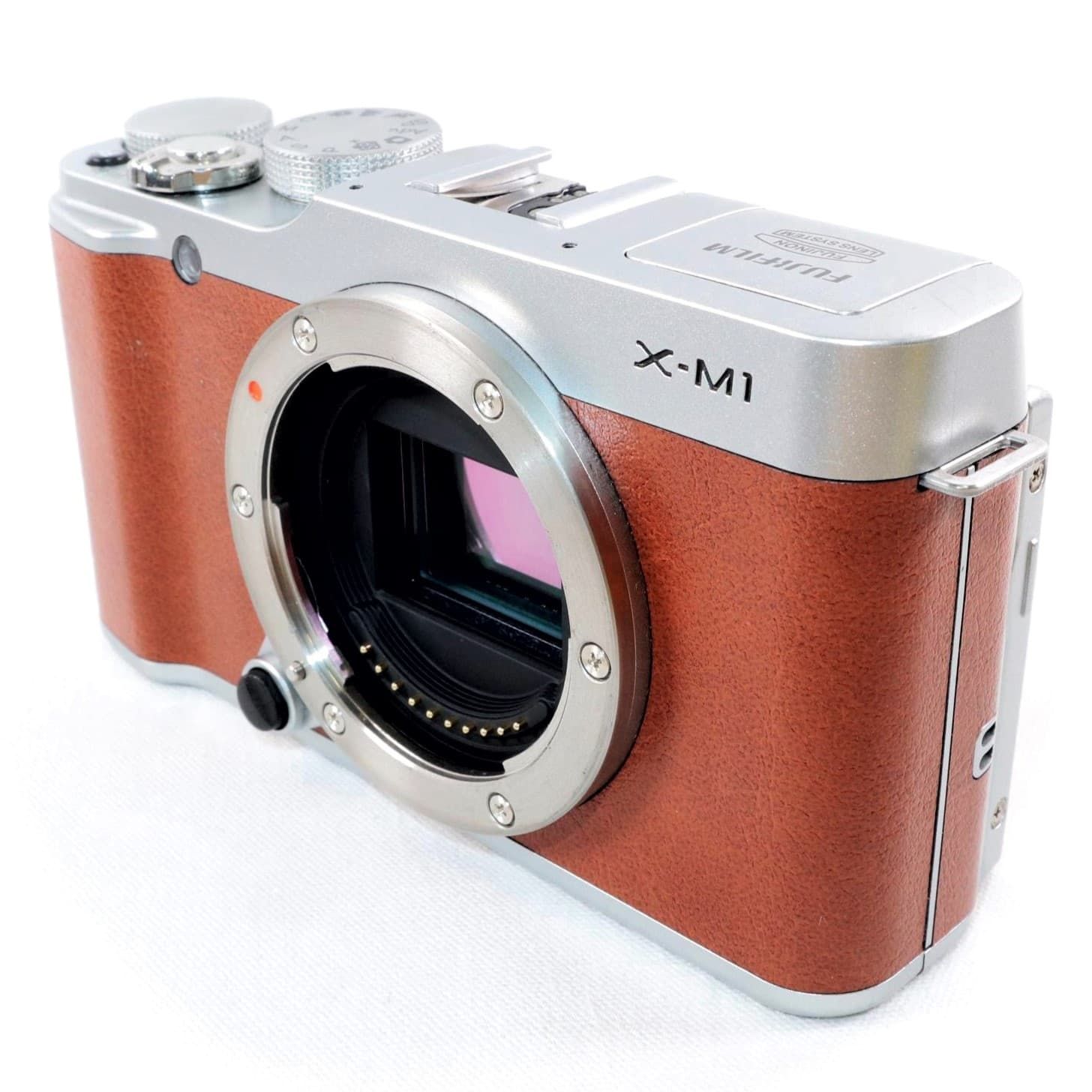 ミラーレス一眼 FUJIFILM X-M1 ボディ ブラウン フジフィルム k2665