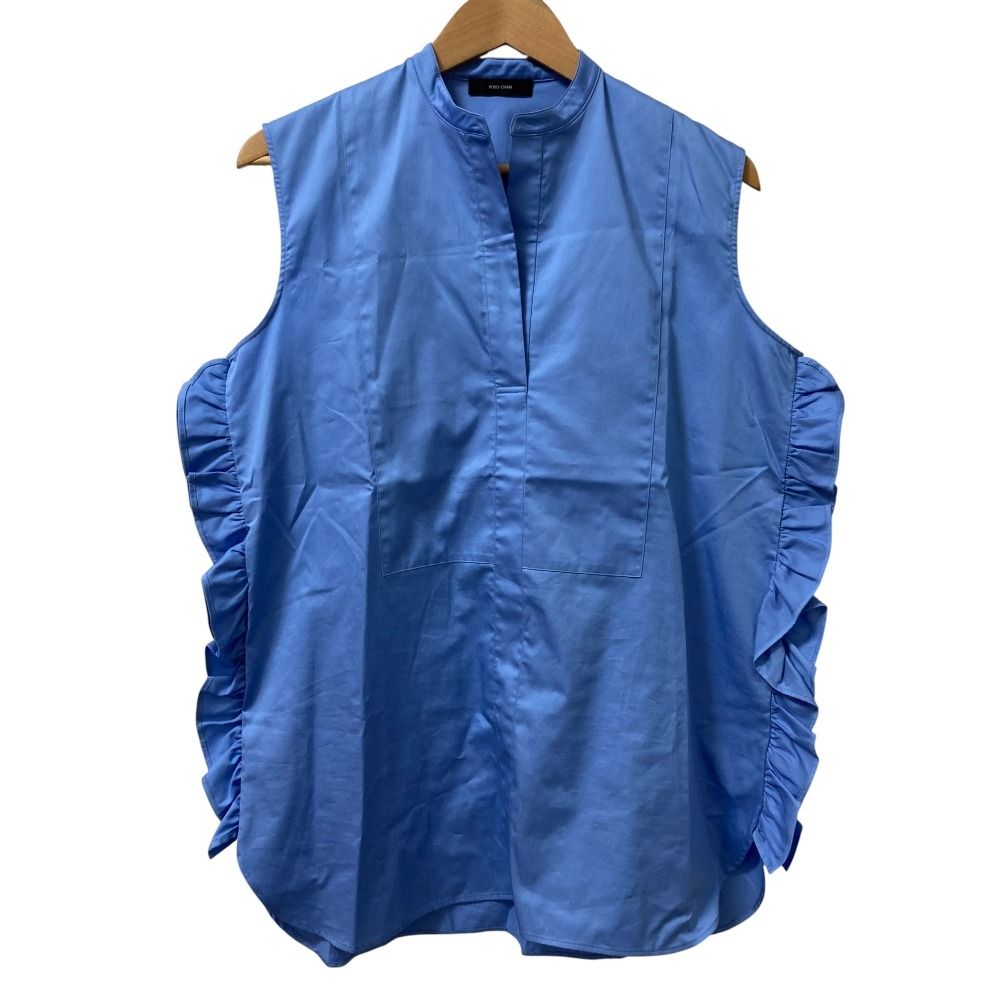 美品】YOKOCHAN サイドフリルブラウス 【公式通販】