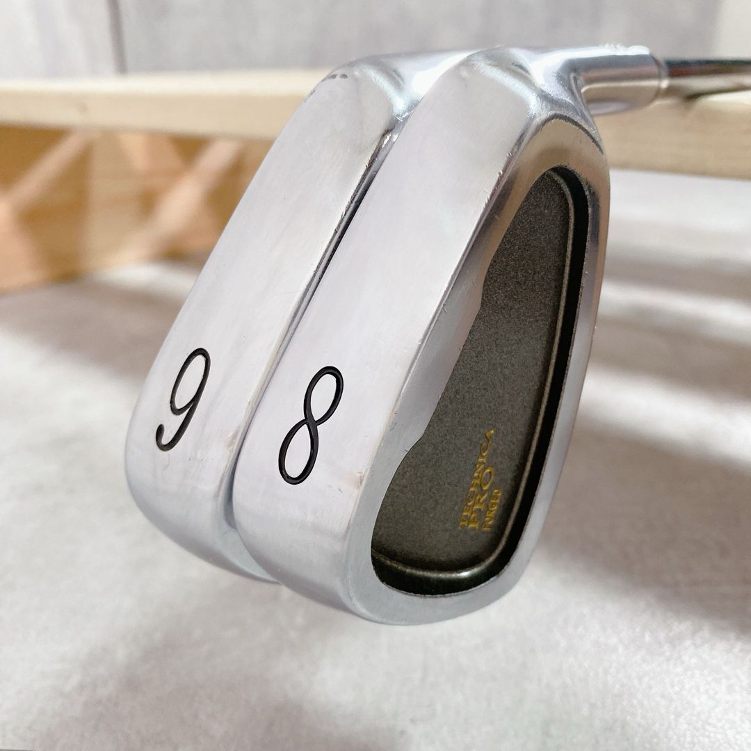 X 944 EPON テクニカプロ ゴルフ アイアン 8 i 9 2本セット