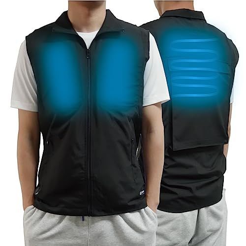 enson 水冷服 空調服 冷却ベスト Lサイズ アウトドア 熱中症対策