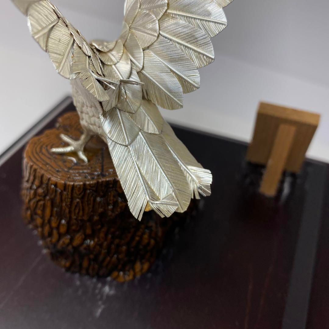 大淵武則 純銀製 白鷹 トヒサエ 東さ6-0609 2F WWW_IBETON_RU