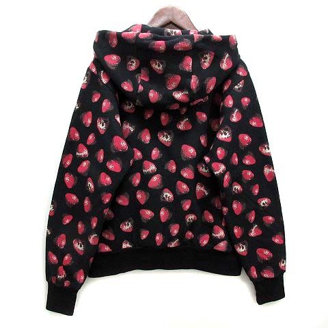 ヒステリックグラマー スカルベリー パーカー スタッズ ユニセックス