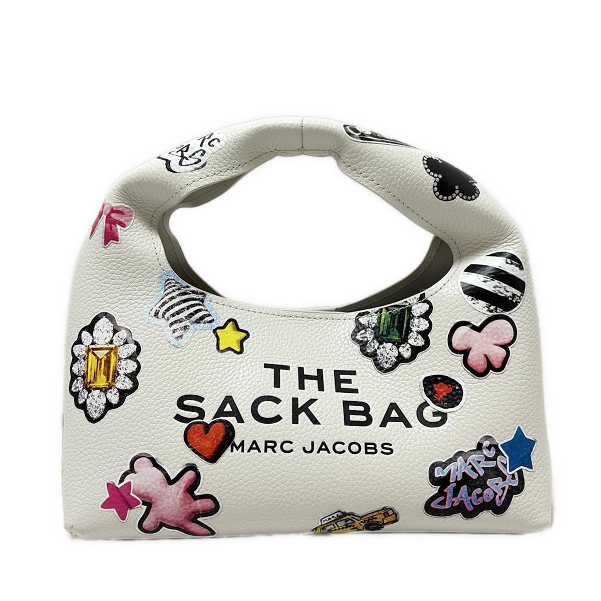 マークジェイコブス トートバッグ美品 ザ ステッカー レザー サック  