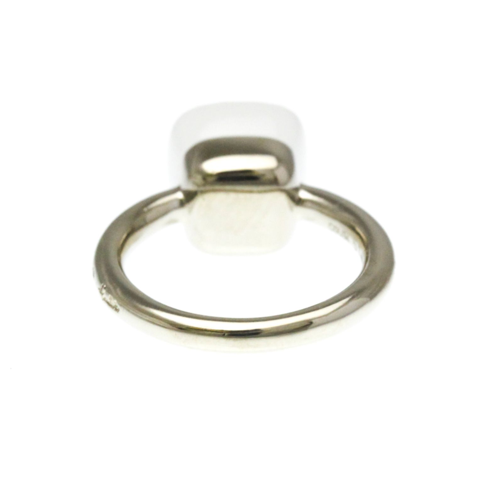 ポメラート Pomellato ヌード リング K18ホワイトゴールド K18WG ファッション ダイヤモンド クォーツ バンドリング シルバー FORTGASGNV_COM_BR