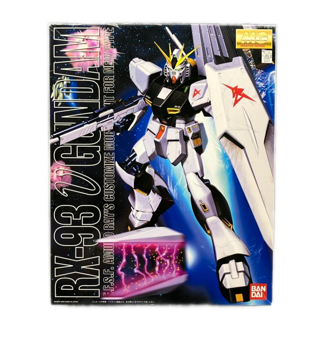 機動戦士ガンダム逆襲のシャア プラモデル MG 地球連邦軍 ニュータイプ モビルスーツ RX-93 ニューガンダム 1|100 バンダイ