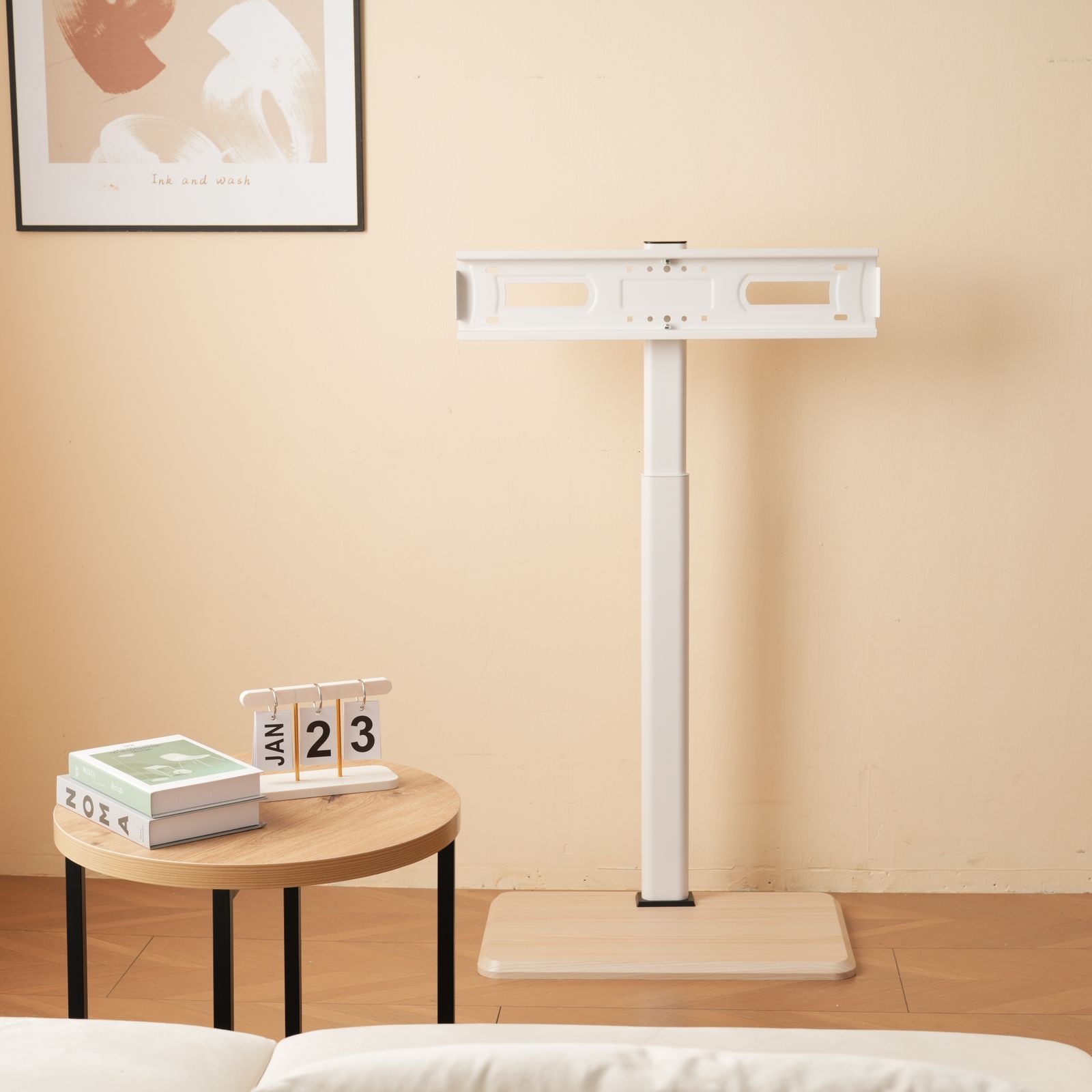 テレビ スタンド wall 白